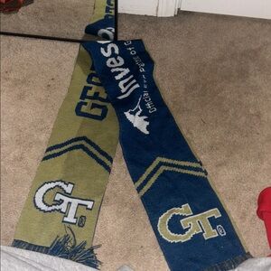 Blue and Green GT Home Accent Scarf